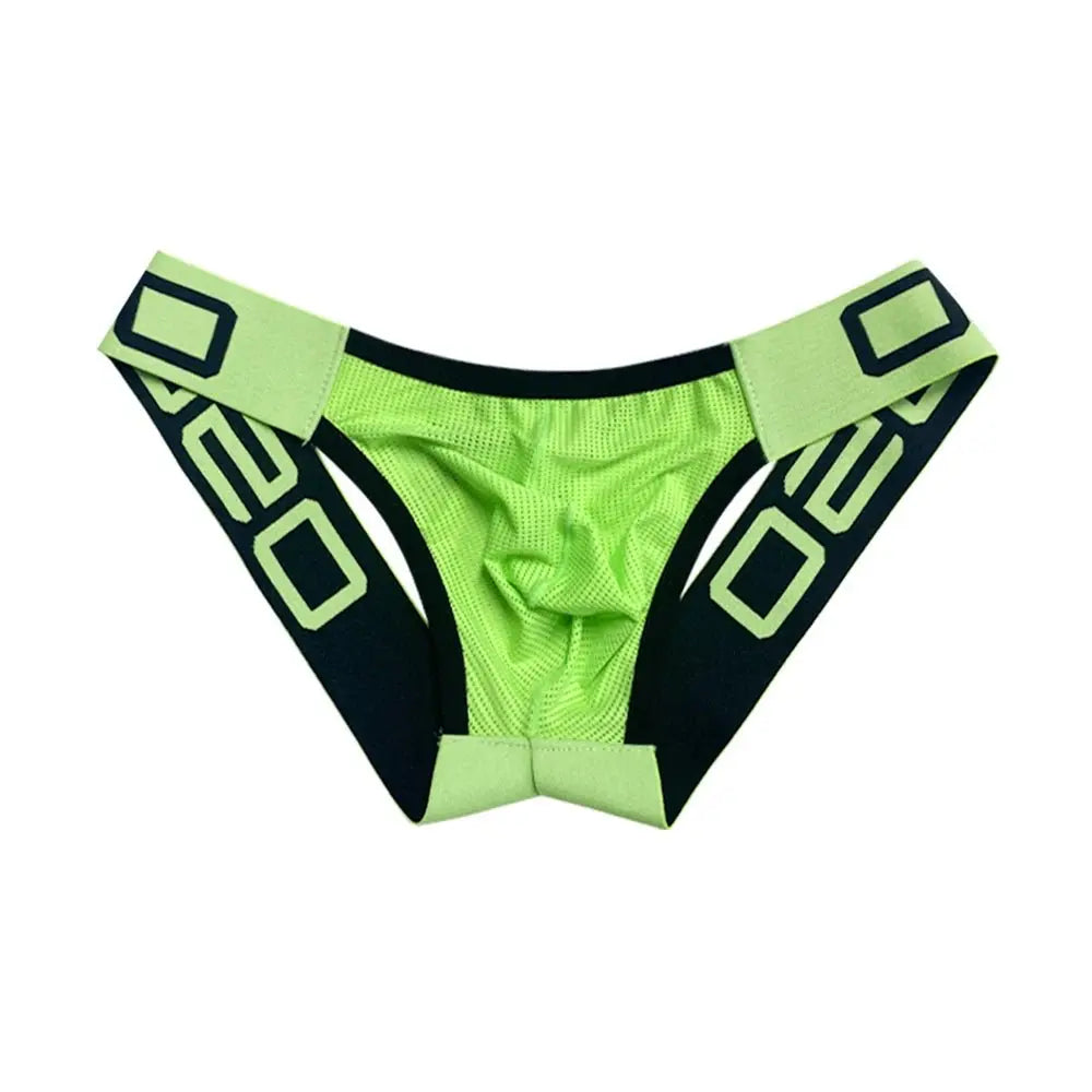ORLVS Men's Quick - Dry Mesh Thong - WOWihte