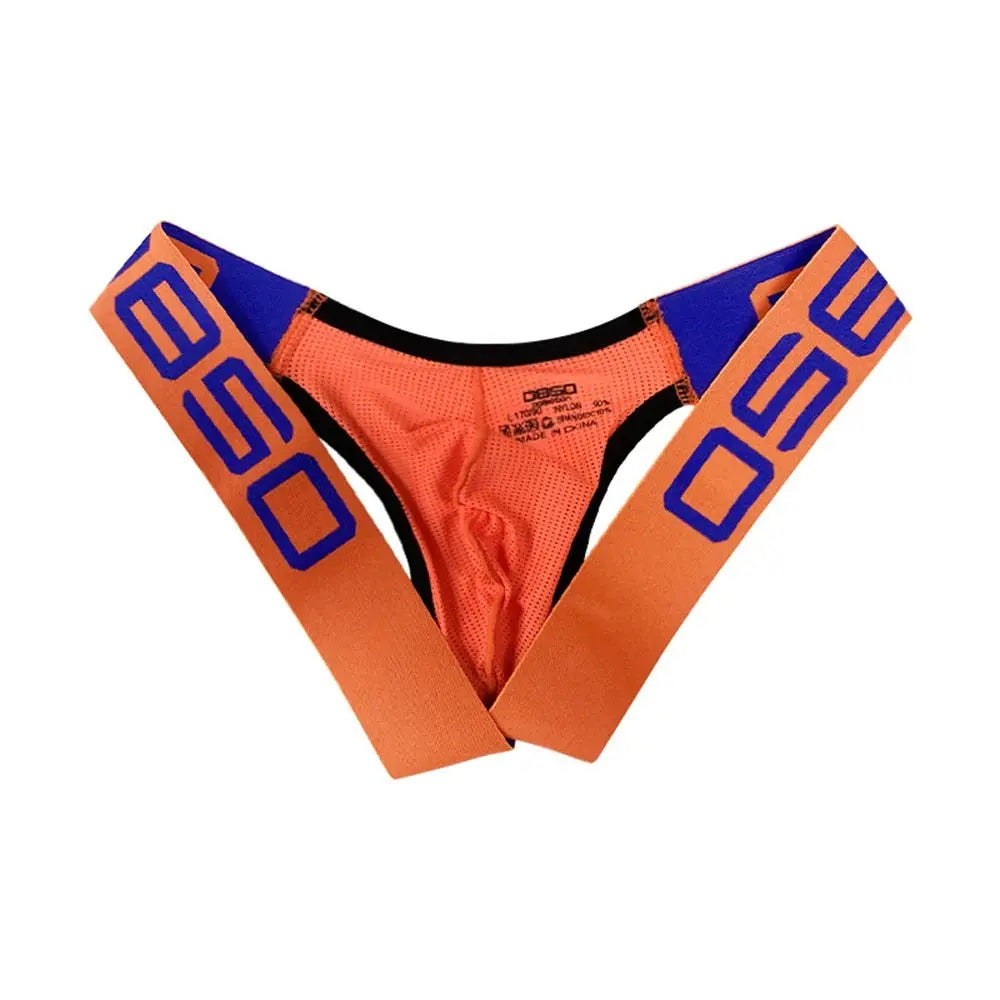 ORLVS Men's Quick - Dry Mesh Thong - WOWihte