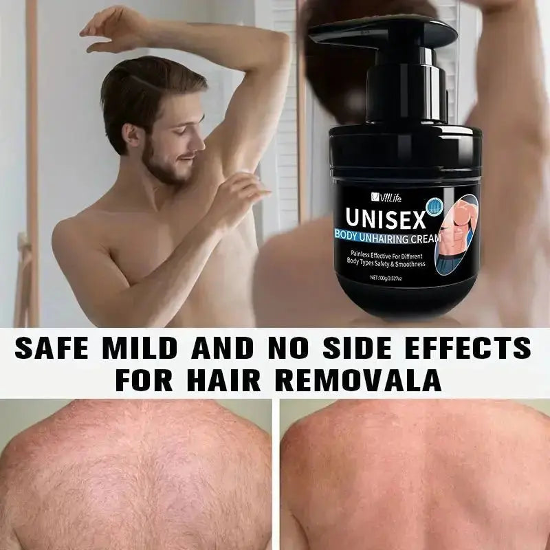 Painless Men's Hair Removal Cream - WOWihte