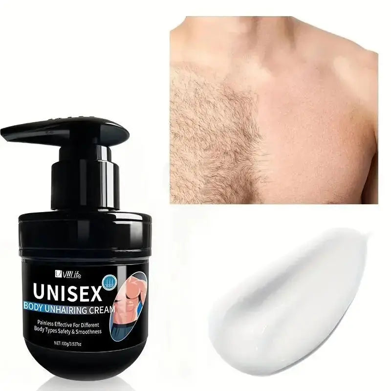 Painless Men's Hair Removal Cream - WOWihte