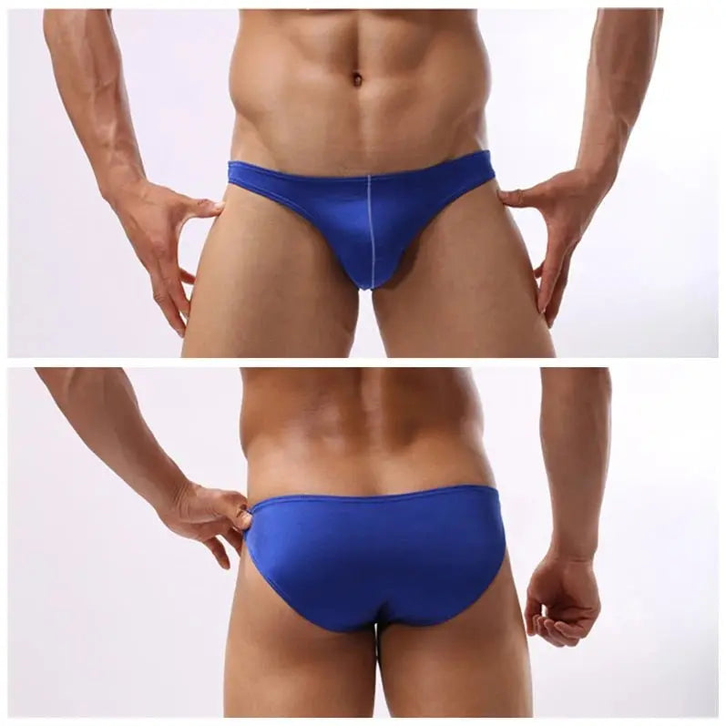 Pouch Bikini Swim Briefs - WOWihte
