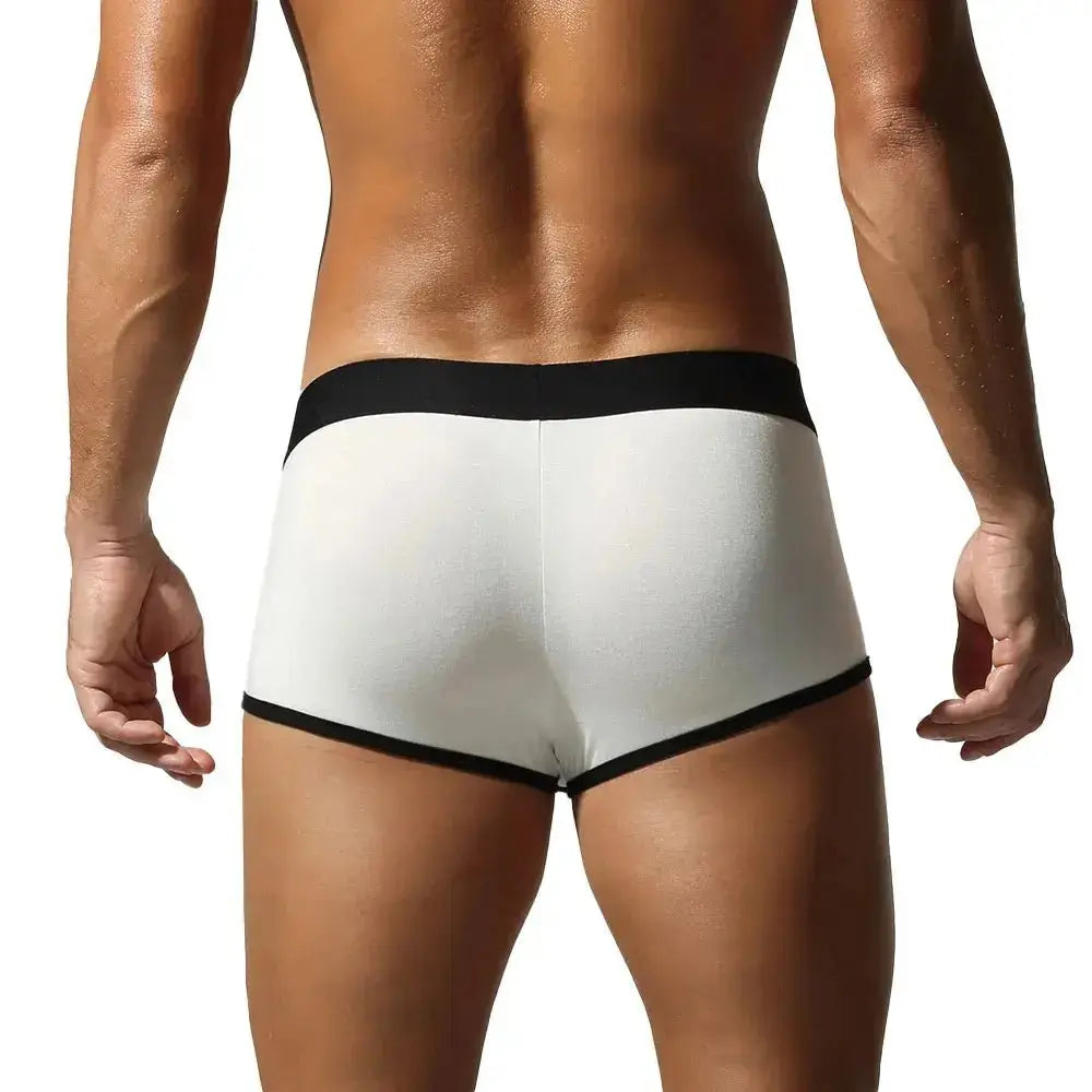 Premium Cotton Comfort Boxer Briefs - WOWihte