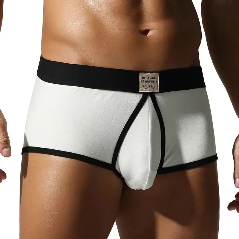 Premium Cotton Comfort Boxer Briefs - WOWihte
