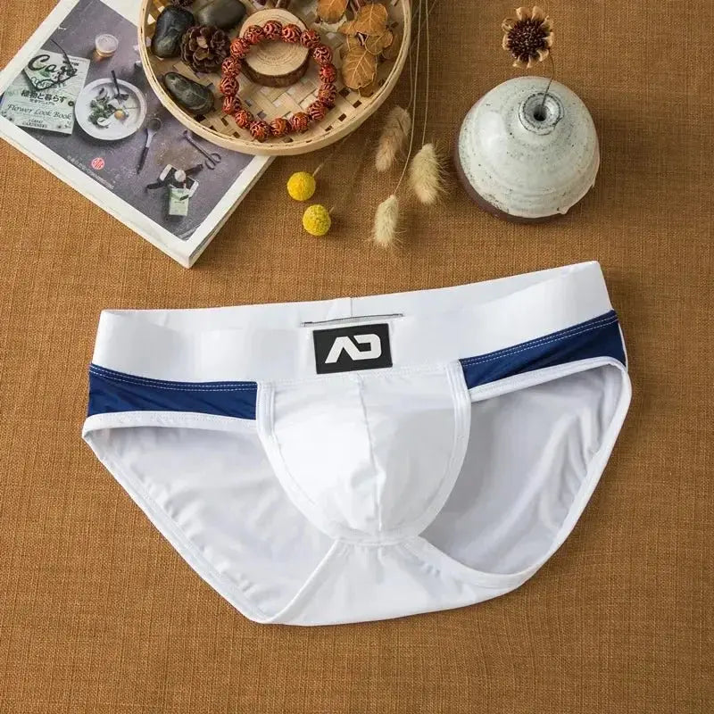 Premium Milk Silk Print Briefs - WOWihte