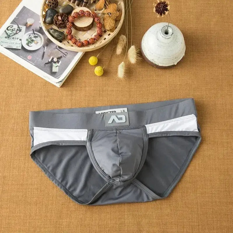Premium Milk Silk Print Briefs - WOWihte