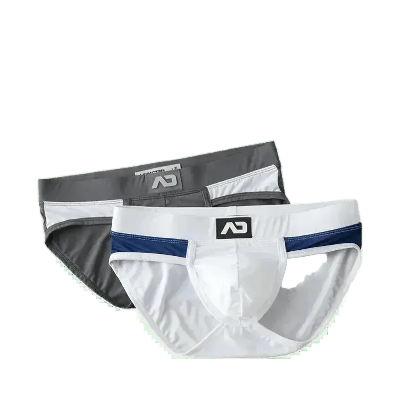 Premium Milk Silk Print Briefs - WOWihte