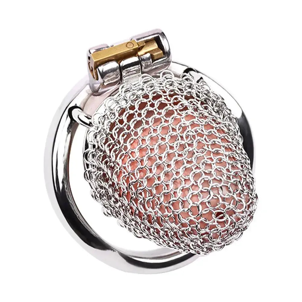 Premium Stainless Steel Chastity Device - WOWihte
