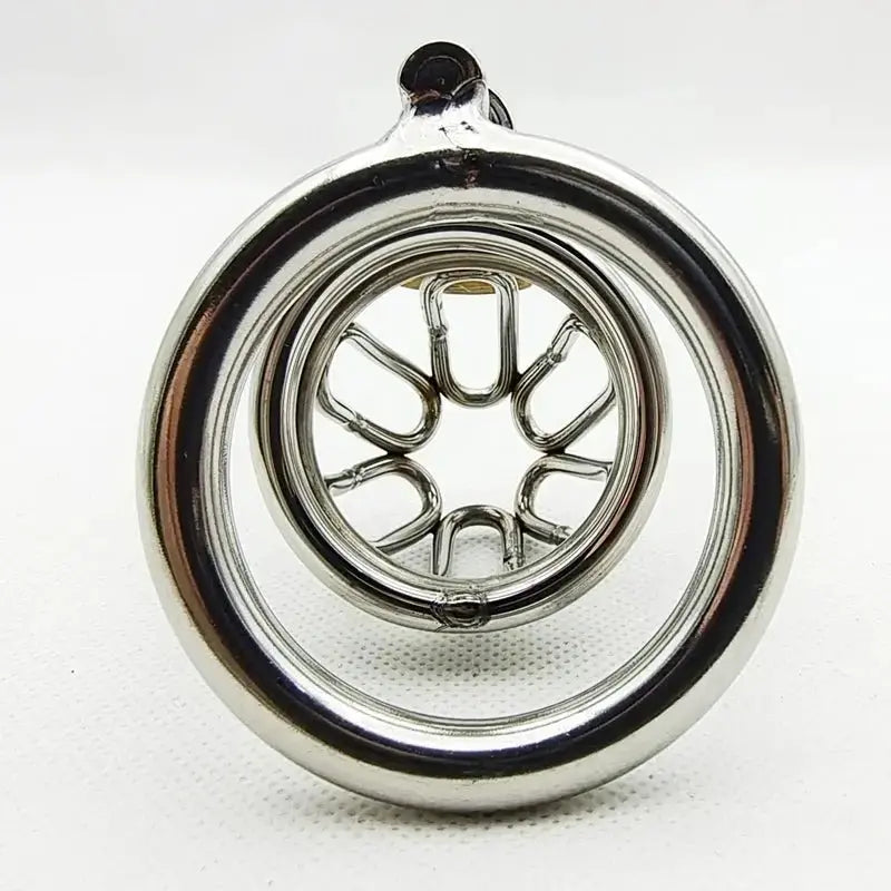 Premium Stainless Steel Chastity Device - WOWihte