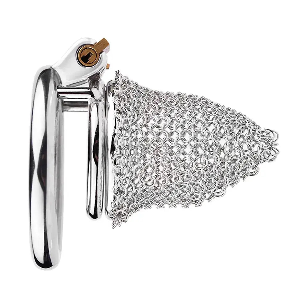 Premium Stainless Steel Chastity Device - WOWihte