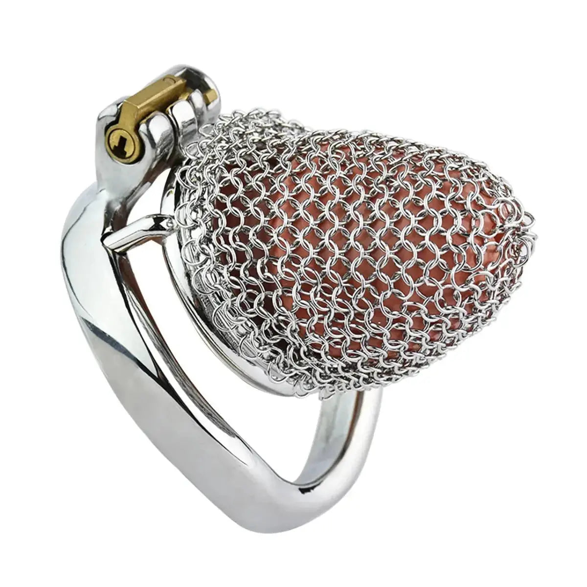 Premium Stainless Steel Chastity Device - WOWihte