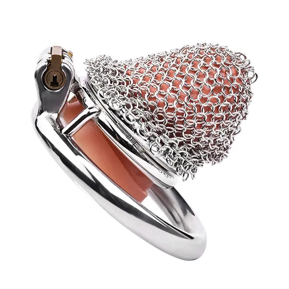 Premium Stainless Steel Chastity Device - WOWihte