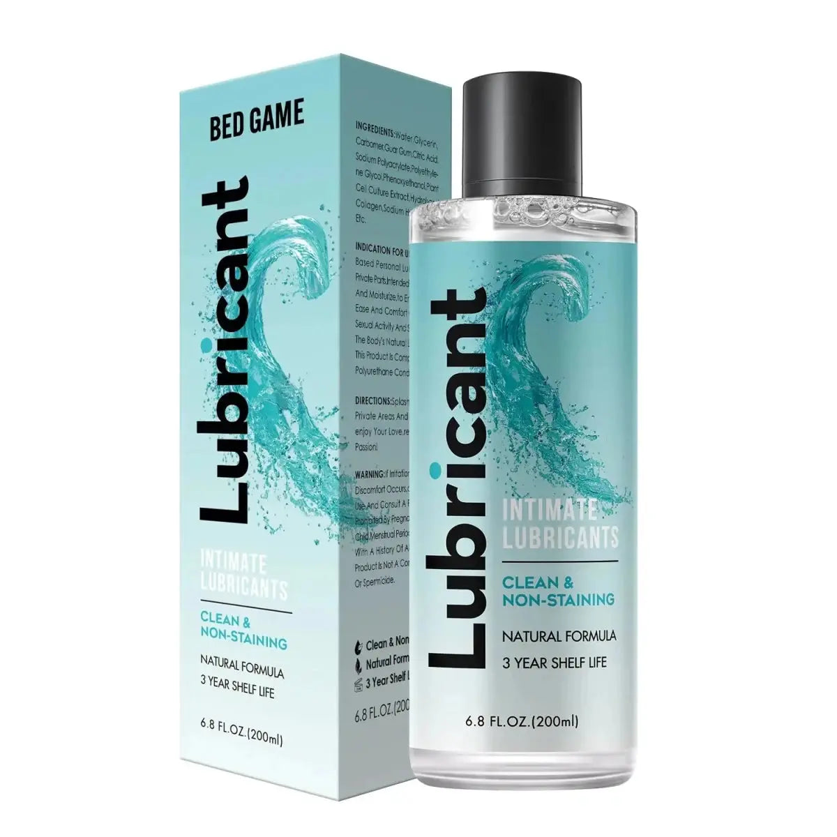 Premium Water - Based Intimate Lubricant 6.8oz - WOWihte