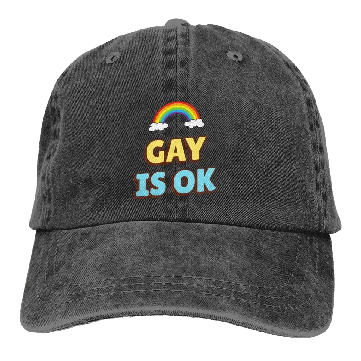 Pride LGBT Snapback Baseball Cap - WOWihte