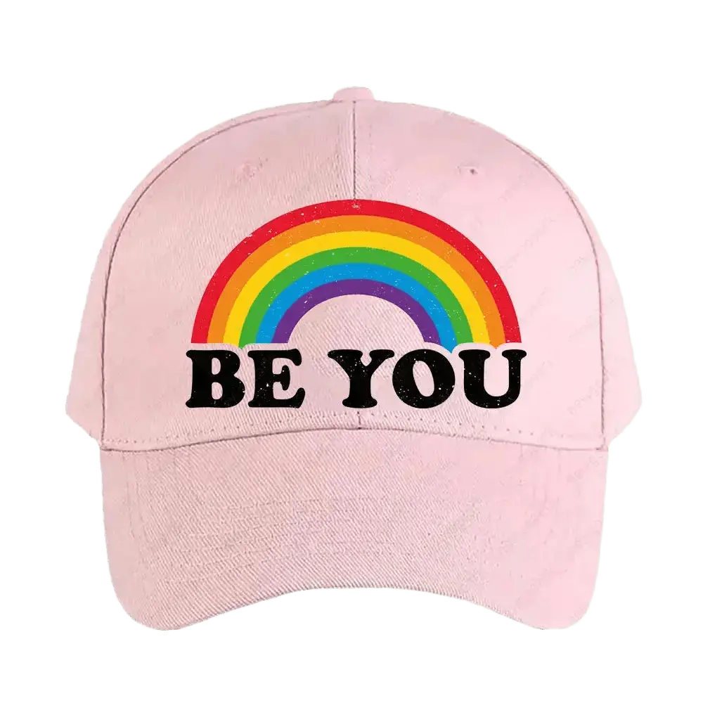 Pride Rainbow Flag Baseball Cap - WOWihte