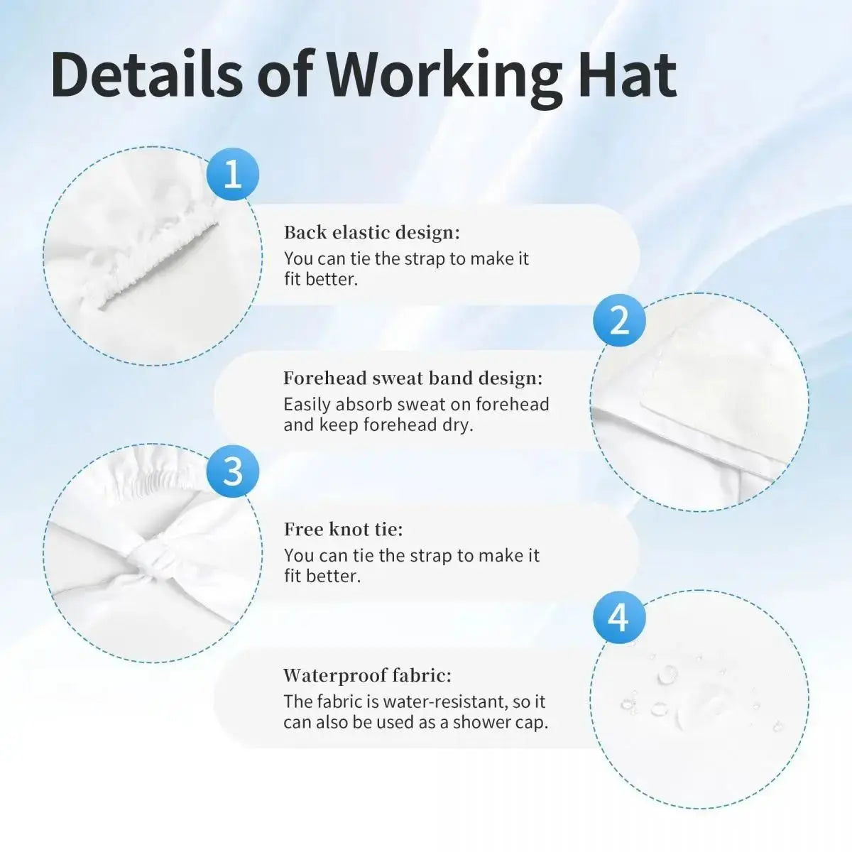 Pride Working Cap Scrub Hat - WOWihte
