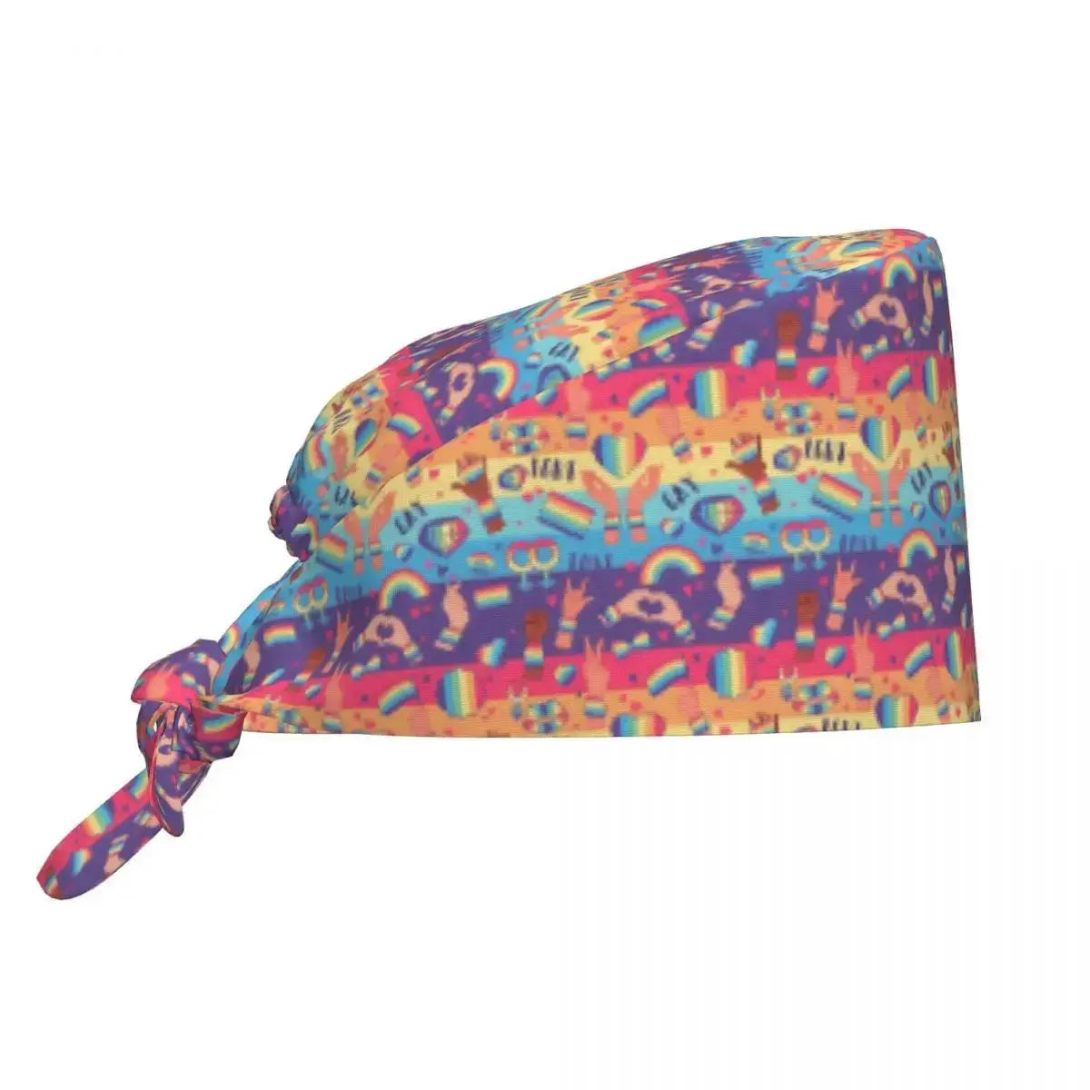 Pride Working Cap Scrub Hat - WOWihte