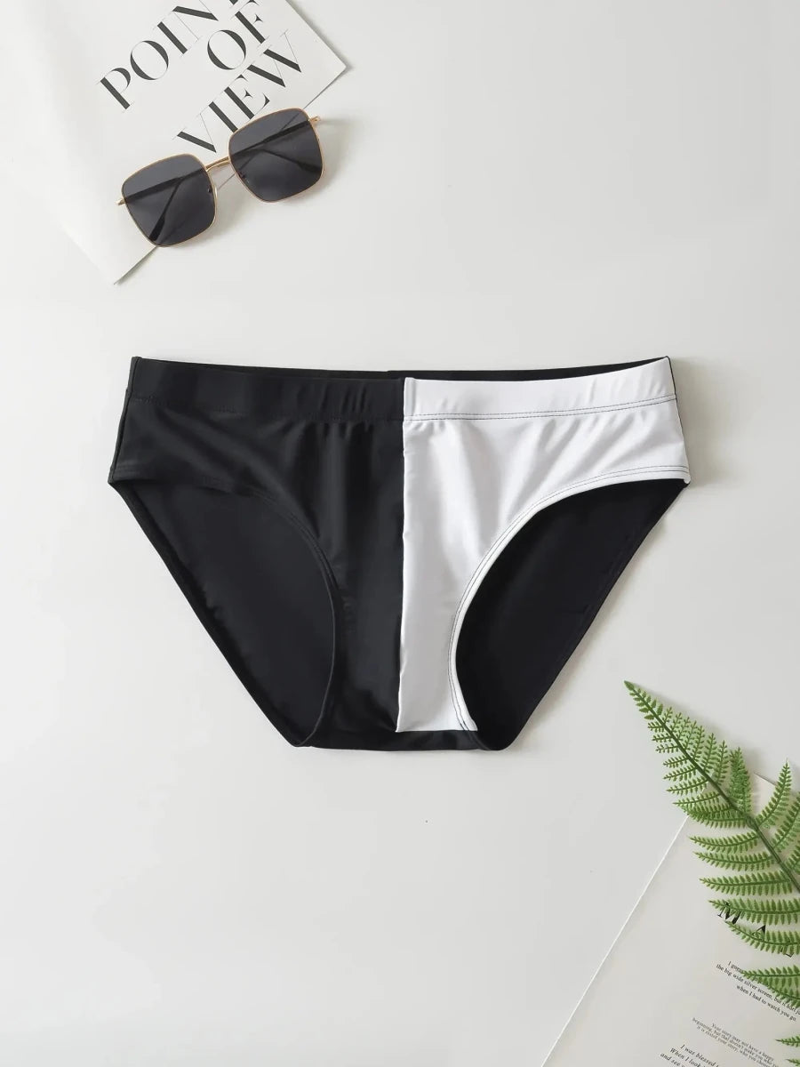 Professional Racing Triangle Swim Briefs - WOWihte