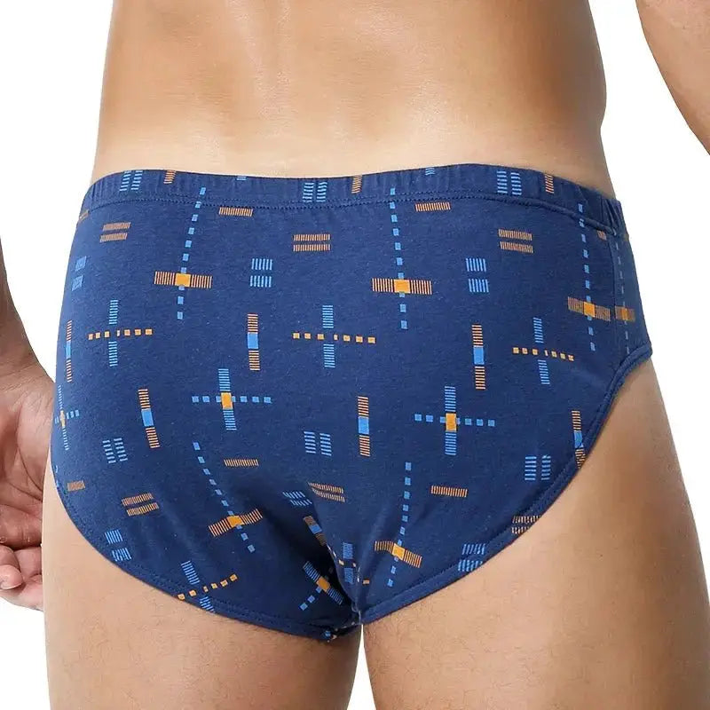 Pure Cotton Antibacterial Triangle Briefs - WOWihte