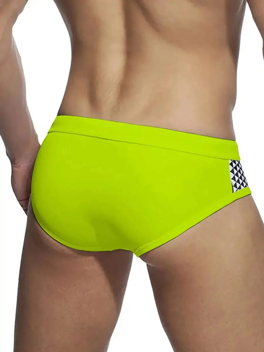 Push - Up Swim Briefs Enhanced - WOWihte