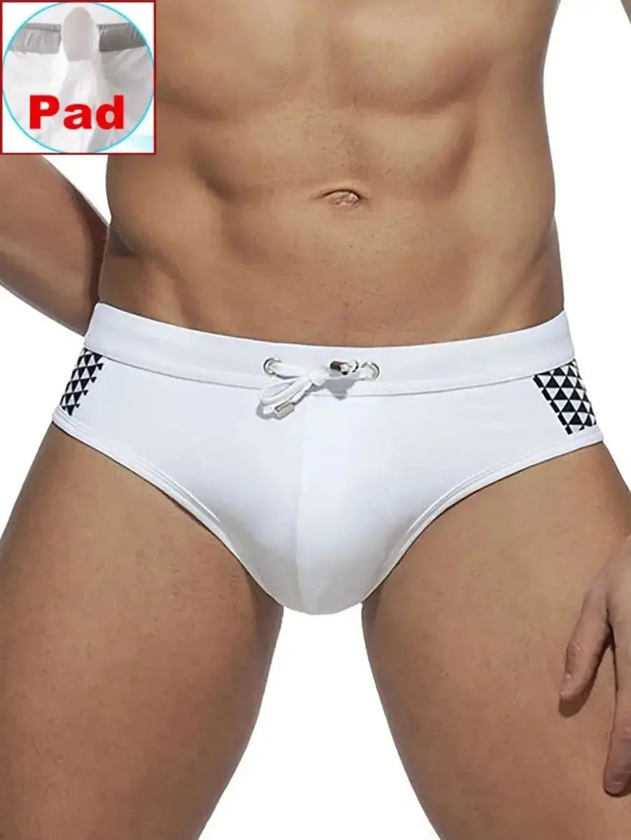Push - Up Swim Briefs Enhanced - WOWihte