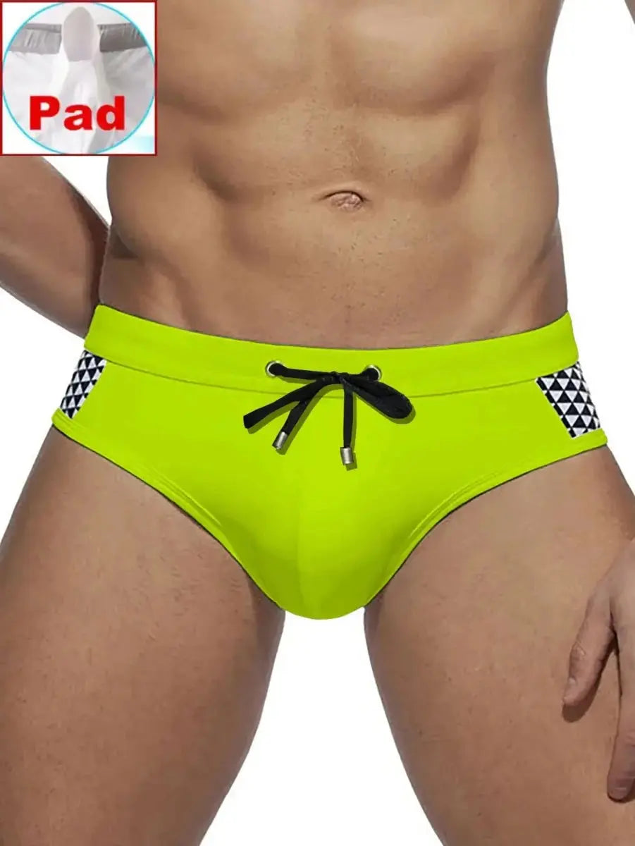Push - Up Swim Briefs Enhanced - WOWihte