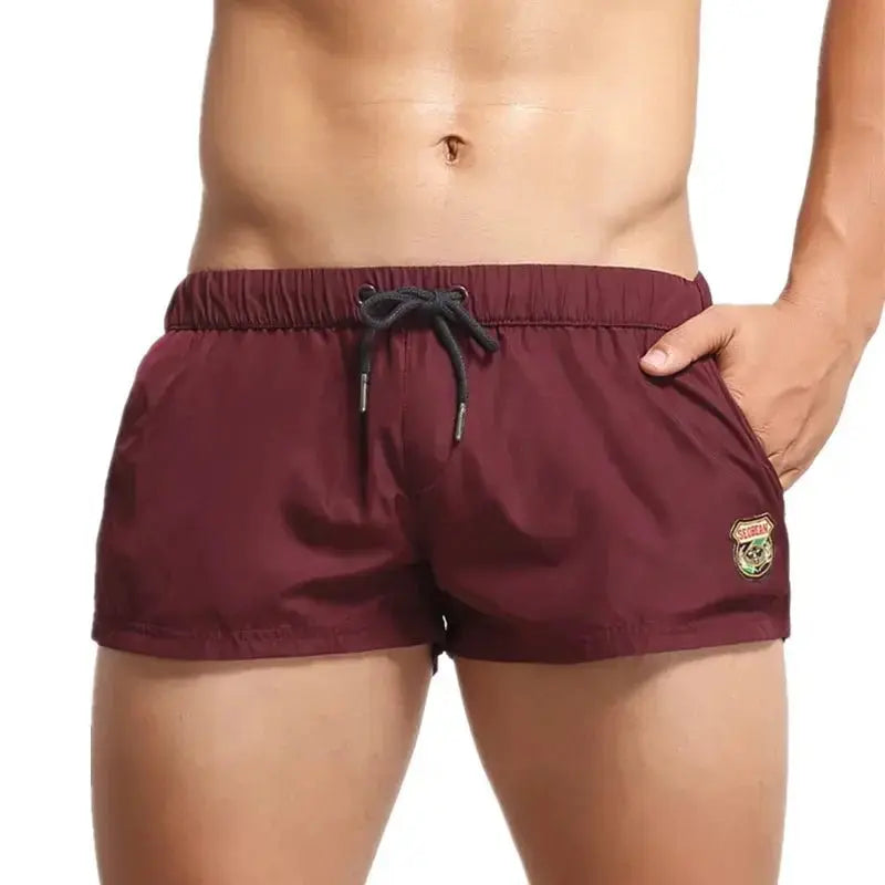 Quick Dry Beach Board Shorts - WOWihte