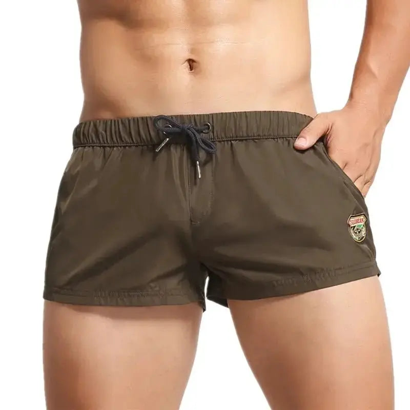 Quick Dry Beach Board Shorts - WOWihte