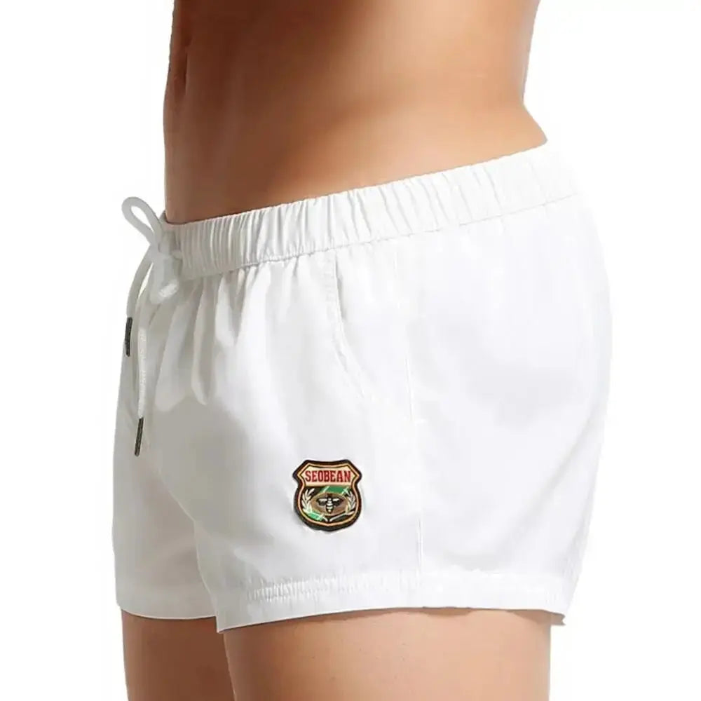 Quick Dry Beach Board Shorts - WOWihte