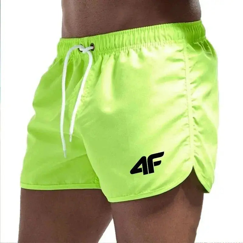 Quick Dry Beach Swim Gym Shorts - WOWihte