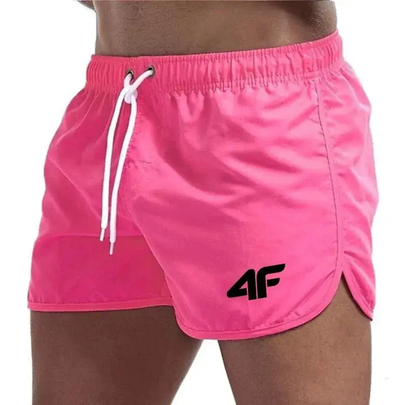 Quick Dry Beach Swim Gym Shorts - WOWihte