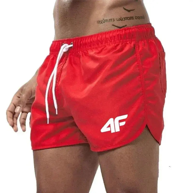 Quick Dry Beach Swim Gym Shorts - WOWihte