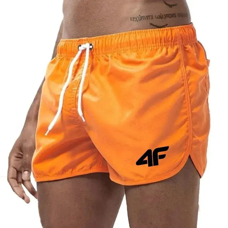 Quick Dry Beach Swim Gym Shorts - WOWihte