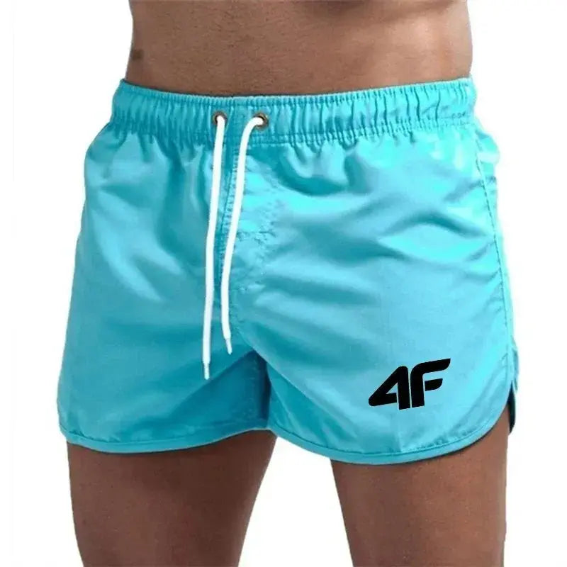 Quick Dry Beach Swim Gym Shorts - WOWihte
