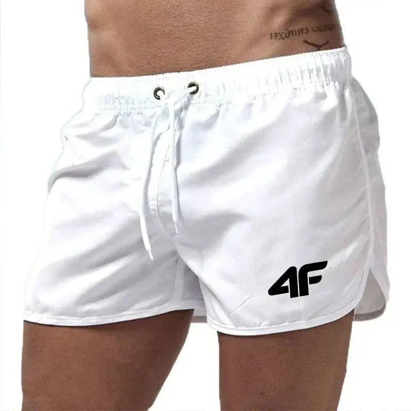 Quick Dry Beach Swim Gym Shorts - WOWihte