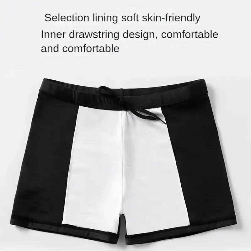 Quick - Dry Breathable Men's Swim Trunks - WOWihte