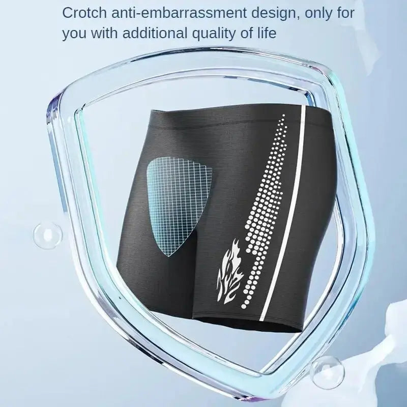 Quick - Dry Breathable Men's Swim Trunks - WOWihte