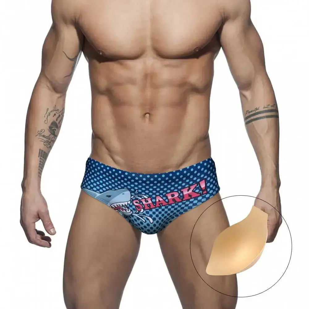 Quick Dry Breathable Swim Briefs - WOWihte