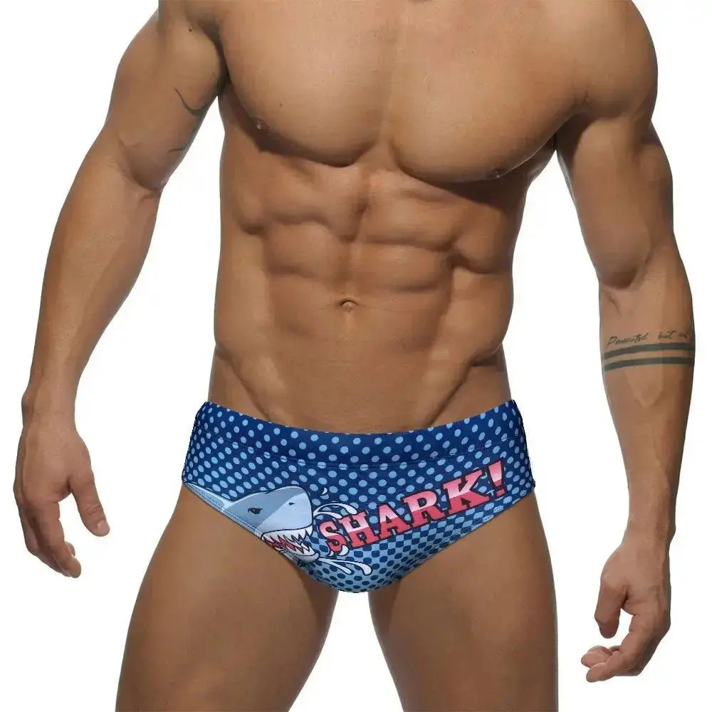Quick Dry Breathable Swim Briefs - WOWihte