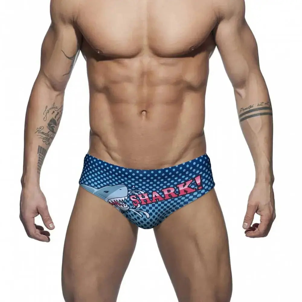 Quick Dry Breathable Swim Briefs - WOWihte