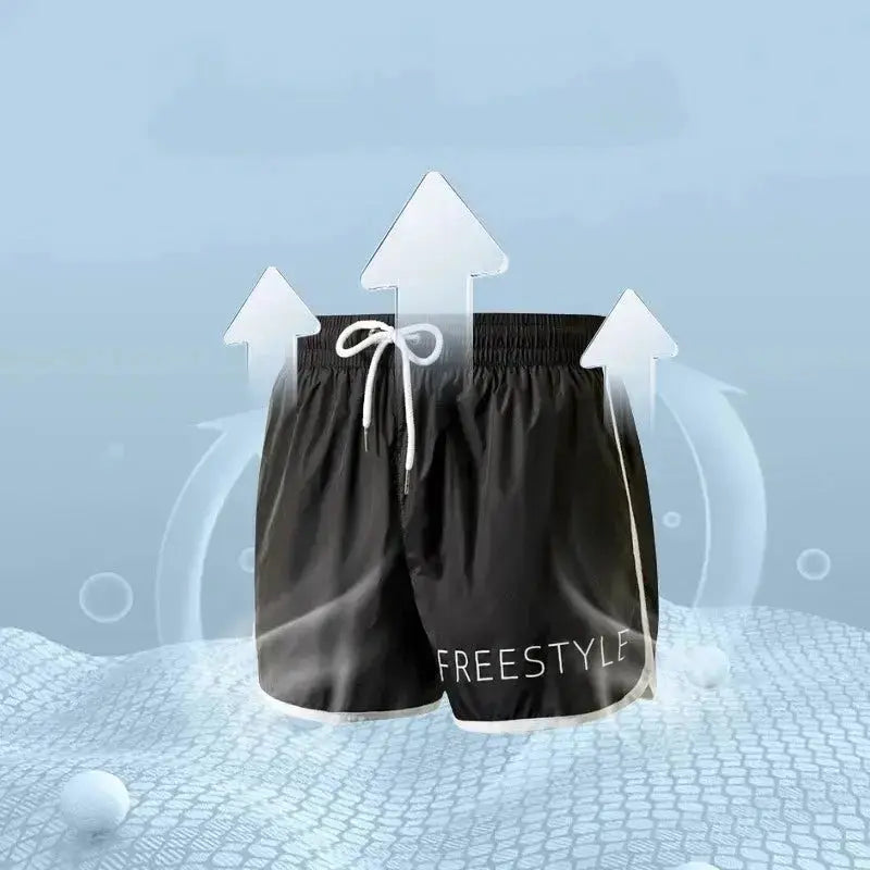 Quick-Dry Breathable Swimming Trunks - WOWihte