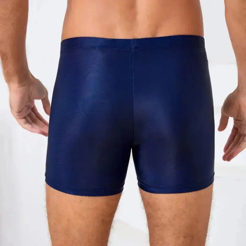 Quick - Dry Men's Athletic Swim Shorts - WOWihte