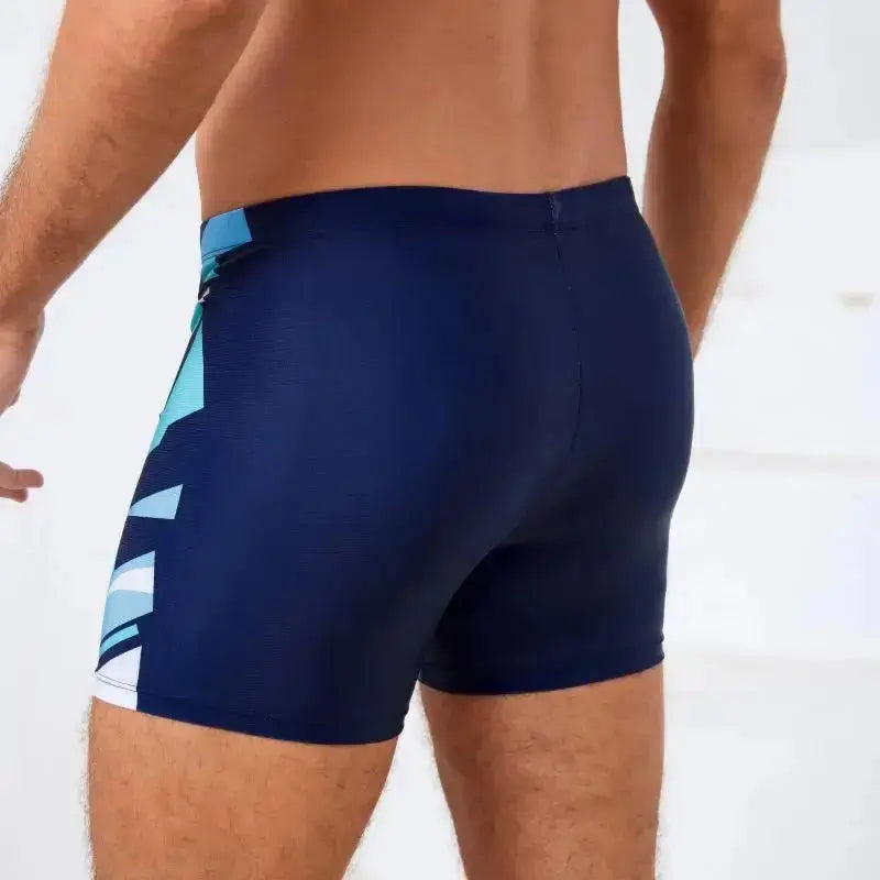 Quick - Dry Men's Athletic Swim Shorts - WOWihte