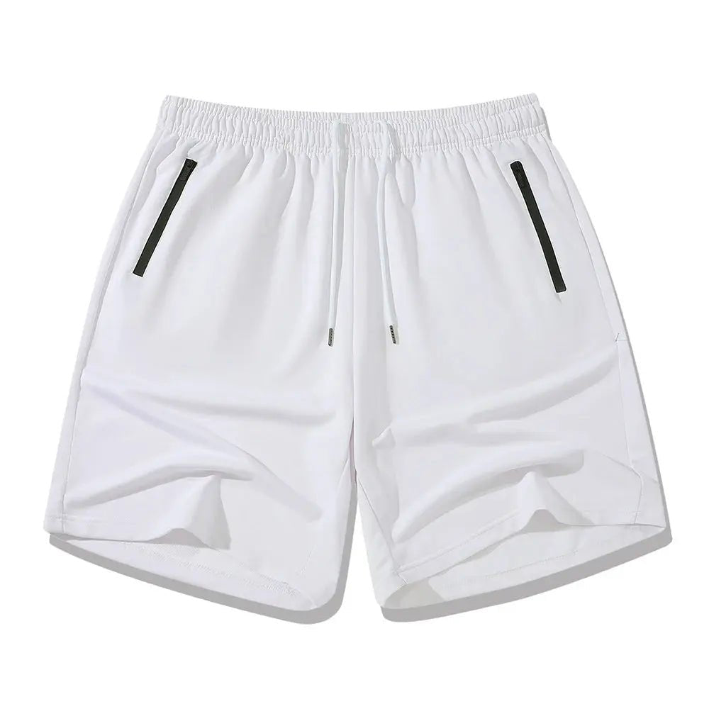 Quick - Dry Workout Fitness Shorts - WOWihte