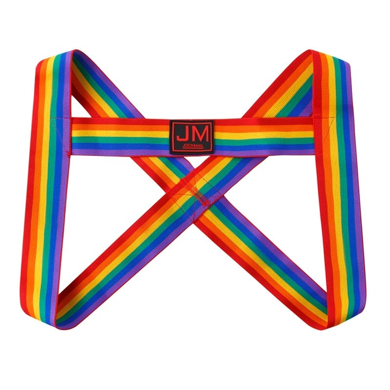 Rainbow Pride Jockstrap Harness - WOWihte