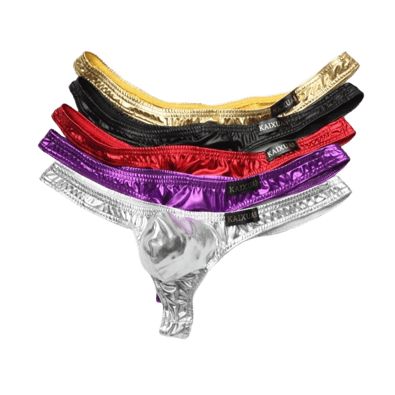 Red Wet - Look Bulge Thong - WOWihte