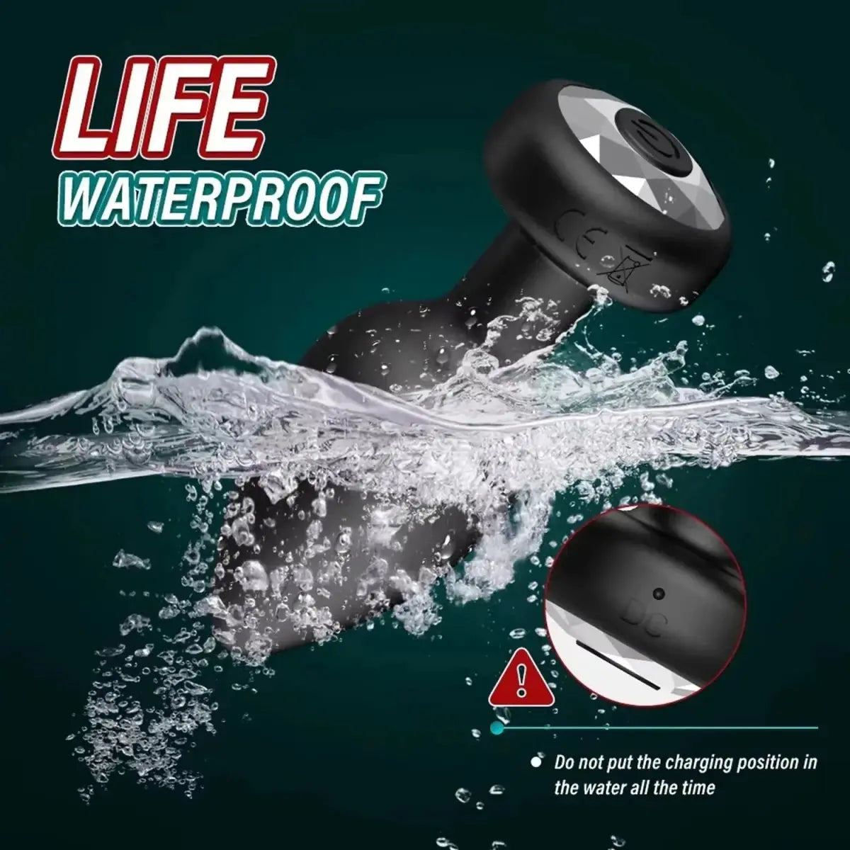 Remote Control Anal Vibrator Plug - WOWihte