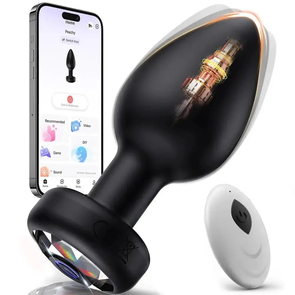 Remote Control Anal Vibrator Plug - WOWihte