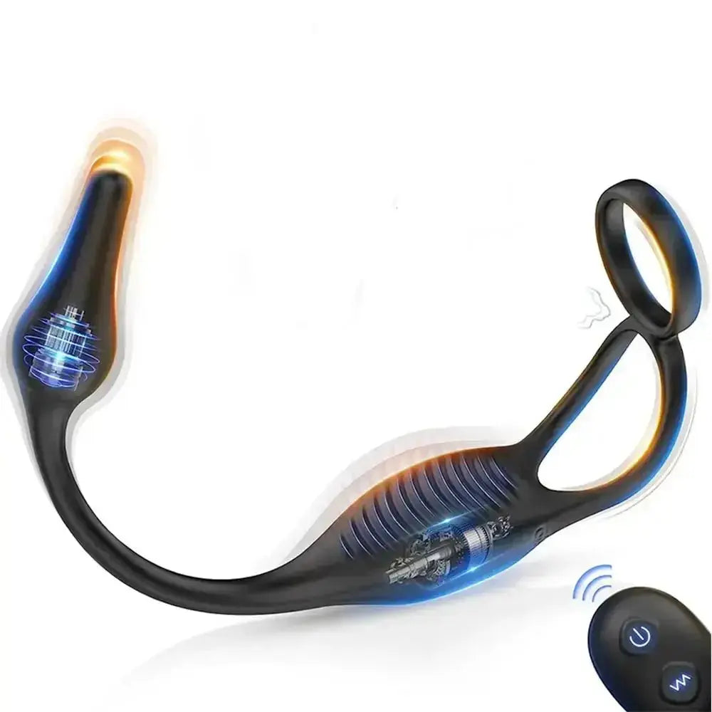 Remote Control Vibrating Dual Pleasure - WOWihte