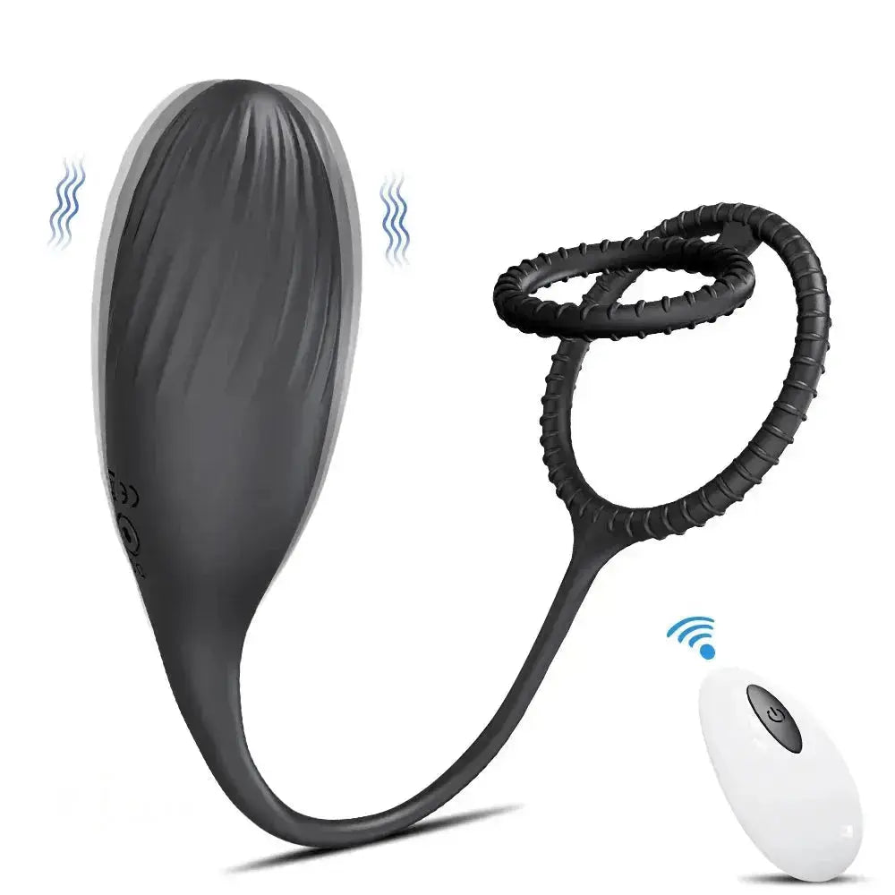 Remote Control Vibrating Dual Pleasure - WOWihte