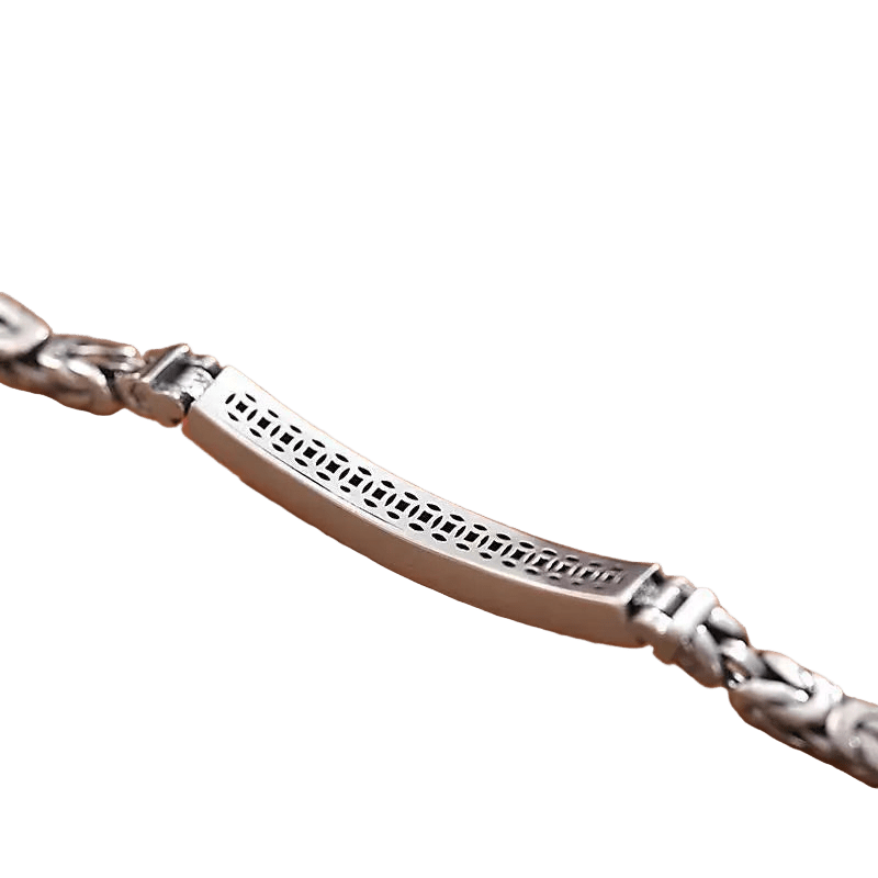 S925 Sterling Men's Lucky Bracelet - WOWihte